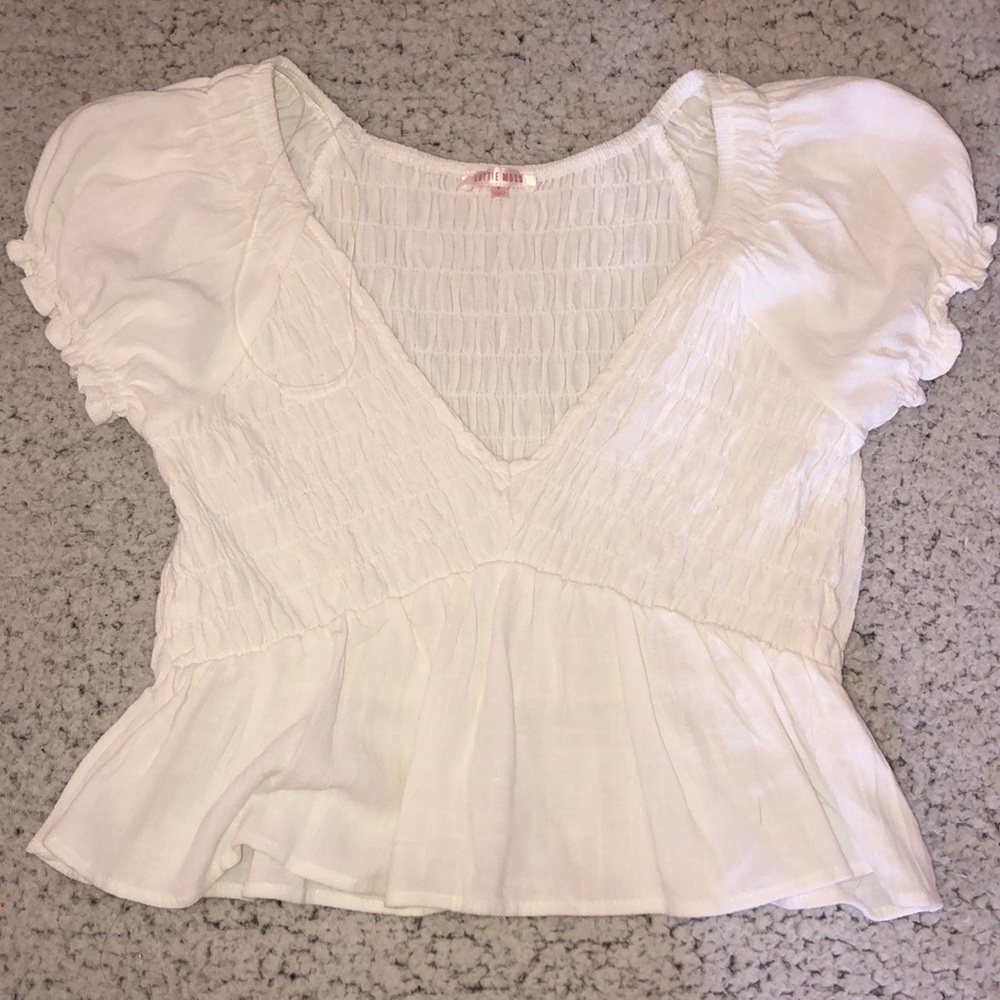 white top